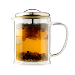Double Wall 15oz Glass Strainer Teapot