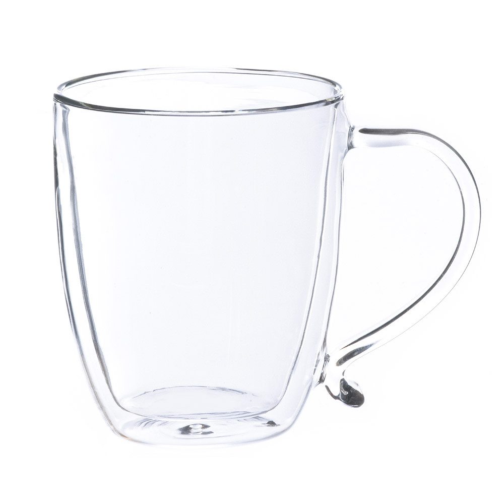 Glass Latte Mug