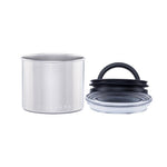 Airscape Classic Stainless Steel Canister: 7" / Brushed Brass