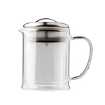 Double Wall 15oz Glass Strainer Teapot